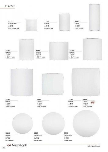 Светильник потолочный Nowodvorski 1136 CLASSIC (65209)