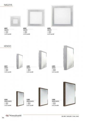 Светильник потолочный Nowodvorski 4301 KENDO S (57782)