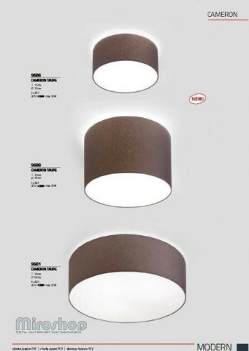 Стельовий світильник Nowodvorski 9681 CAMERON TAUPE (93046)