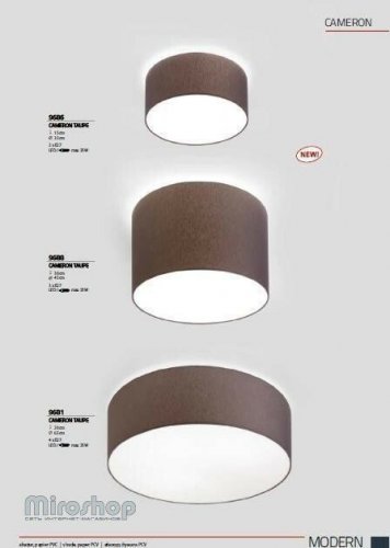 Потолочный светильник Nowodvorski 9688 CAMERON TAUPE (93053)