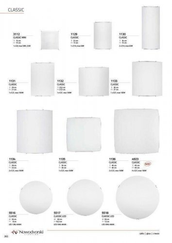 Светильник потолочный Nowodvorski 1135 CLASSIC (65208)