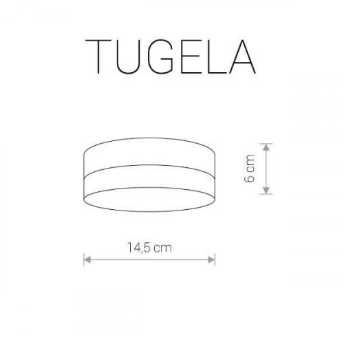 Потолочный  светильник  Nowodvorski  9493  TUGELA  SATIN  NICKEL  (11736)