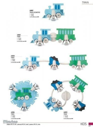 Люстра Nowodvorski 4065 TRAIN (66107)