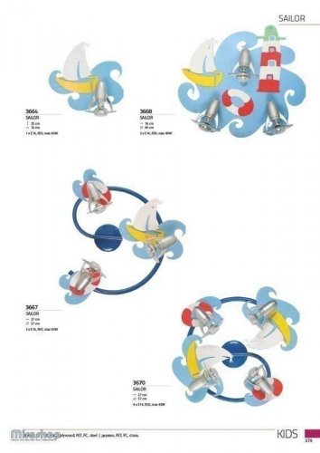 Люстра Nowodvorski 3670 Sailor