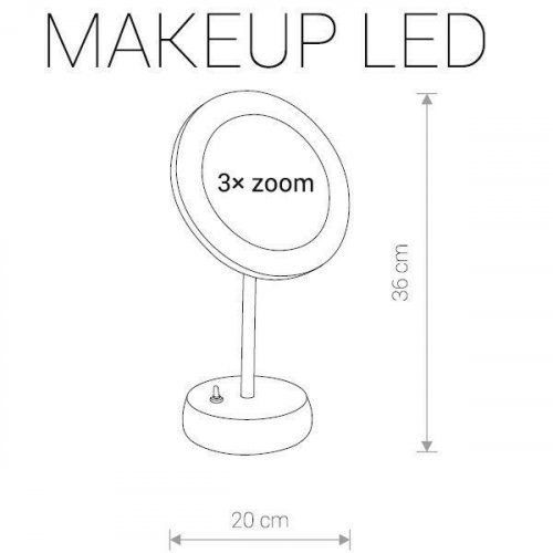 Дзеркало Nowodvorski 9504 MAKEUP LED (11737)