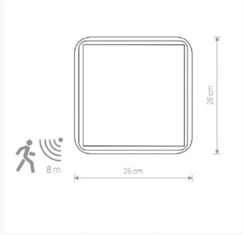 Настінний світильник Nowodvorski 8831 TAHOE Chrom SENSOR (23958)