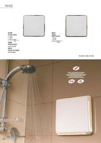 Светильник для ванной Nowodvorski 3240 TAHOE Chrom (66370)