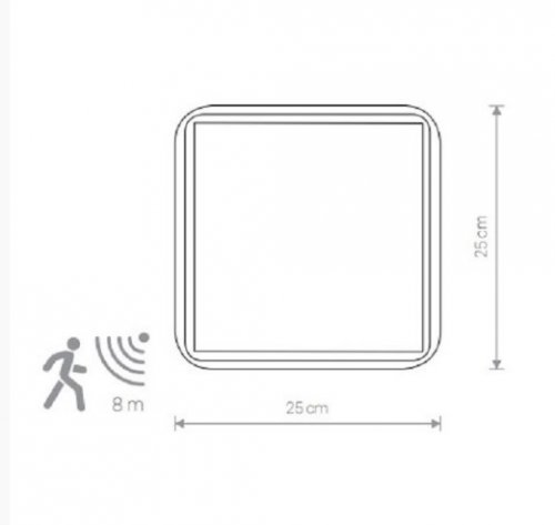Настенный светильник Nowodvorski 8830 TAHOE White SENSOR