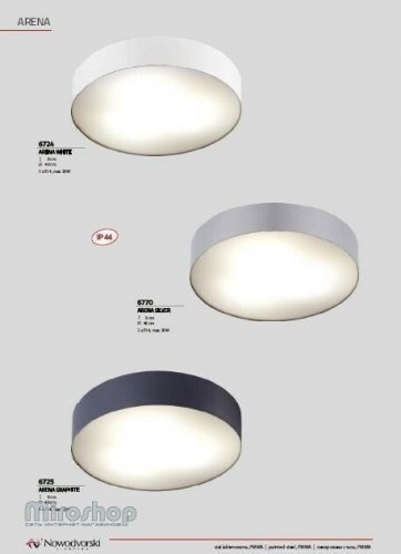 Стельовий світильник Nowodvorski 6770 ARENA Silver (84913)