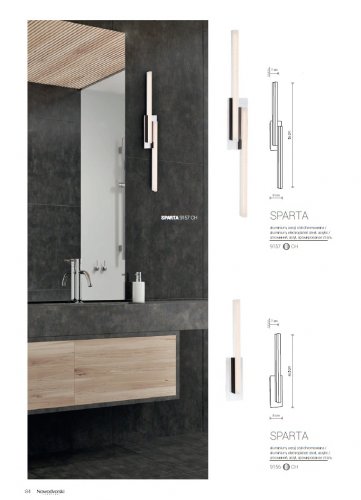 Настенный  светильник  Nowodvorski  9157  SPARTA  LED  (23532)