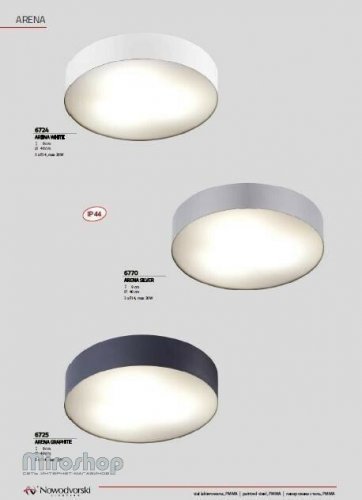 Потолочный  светильник  Nowodvorski  6724  ARENA  White  (84909)
