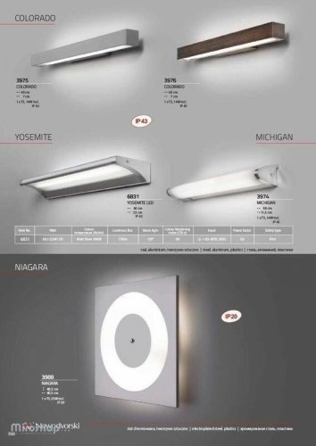 Светильник для ванной Nowodvorski 3975 Colorado