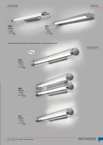 Светильник  для  ванной  Nowodvorski  3977  Missisipi  (66348)