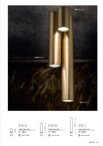 Точковий світильник Nowodvorski 8912 EYE BRASS (23352) 