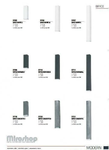 Точковий світильник Nowodvorski 5711 BRYCE Graphite L (66464)