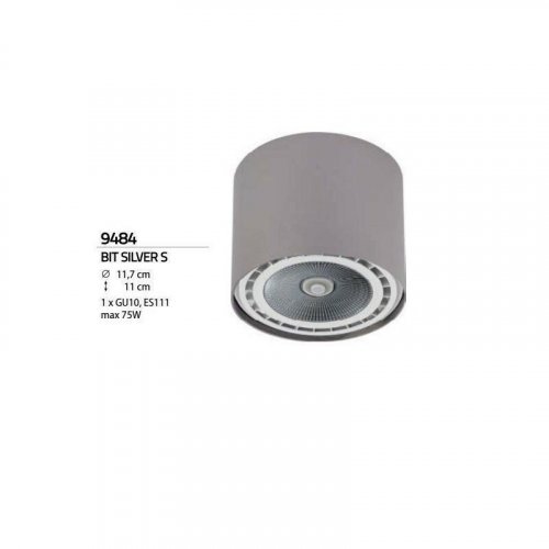 Точковий світильник Nowodvorski 9484 BIT Silver S (93157)