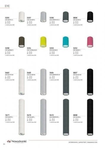 Світильник точковий Nowodvorski 5256 EYE Graphite (66488)