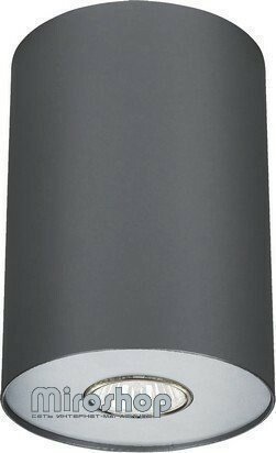 Точковий світильник Nowodvorski 6008 POINT Graphite Silver/Graphite White L (78642)