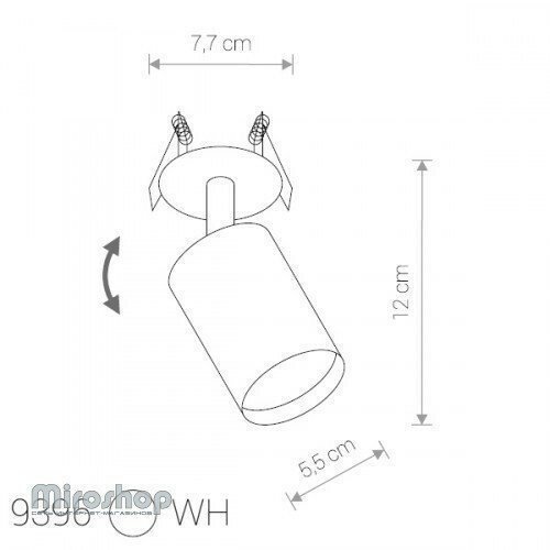 Спот Nowodvorski 9396 EYE FIT White (12294)