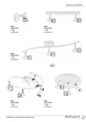 Спот Nowodvorski 5725 COLVILLE White (76329)