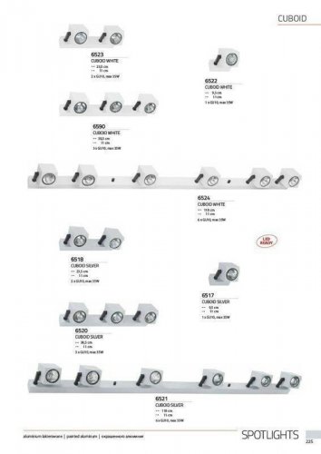 Спот Nowodvorski 6524 CUBOID White (78630) 