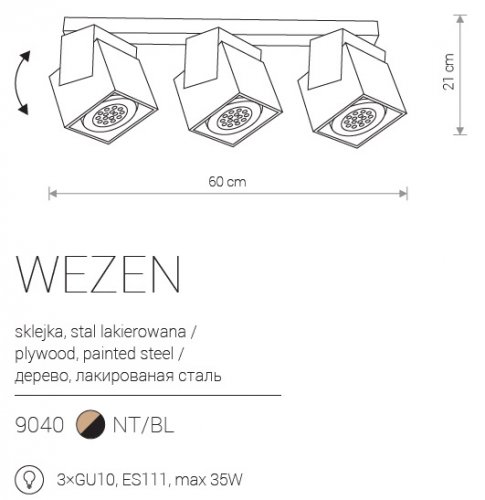 Спот Nowodvorski 9040 WEZEN