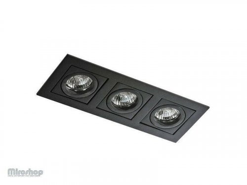 Светильник  точечный  Azzardo  AZ0803  Paco  3  (black)  (GM2301-BK)  (76119)