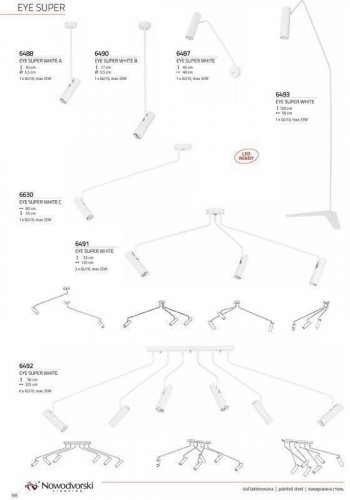 Спот Nowodvorski 6492 EYE SUPER White (78594)