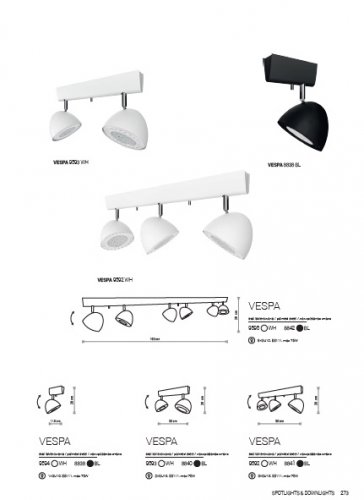 Спот Nowodvorski 8842 VESPA Black (23922) 