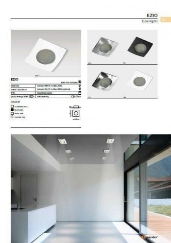 Світильник точковий Azzardo AZ0812 Ezio (black) (GM2105-BK) (76058)