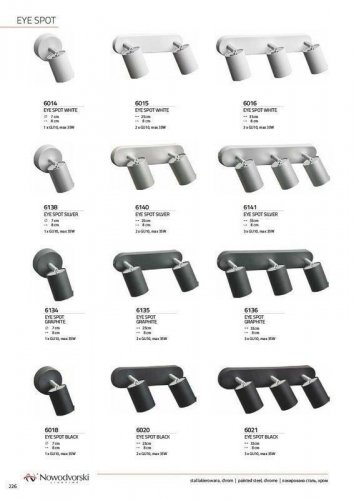 Спот Nowodvorski 6138 EYE SPOT Silver (78613)