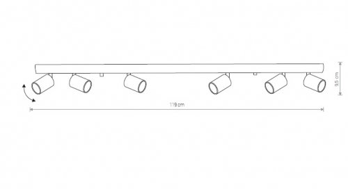 Спот Nowodvorski 8819 EYE SPOT BRASS (27361)
