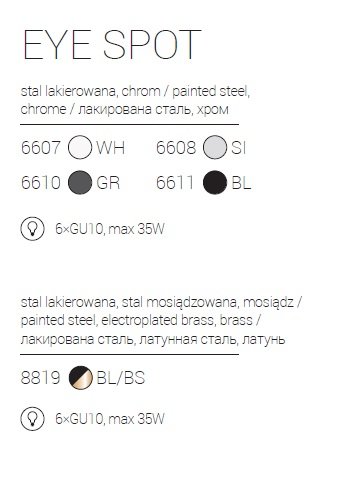 Спот Nowodvorski 8819 EYE SPOT BRASS (27361)