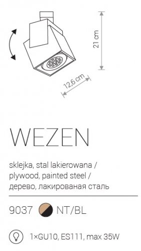 Спот Nowodvorski 9037 WEZEN (23466)