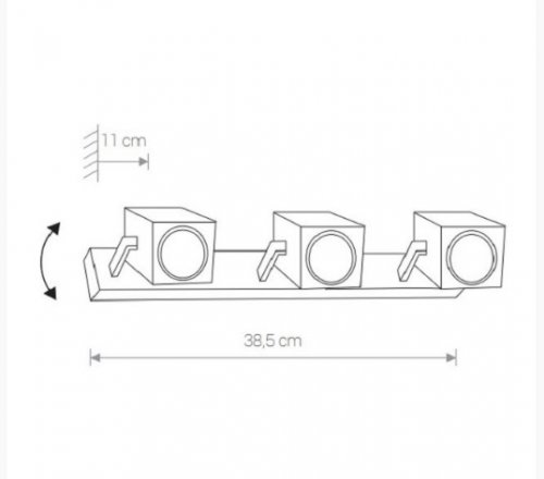 Спот Nowodvorski 8808 CUBOID Black (23957)