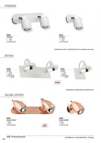 Спот Nowodvorski 6263 Salina Copper (78487)