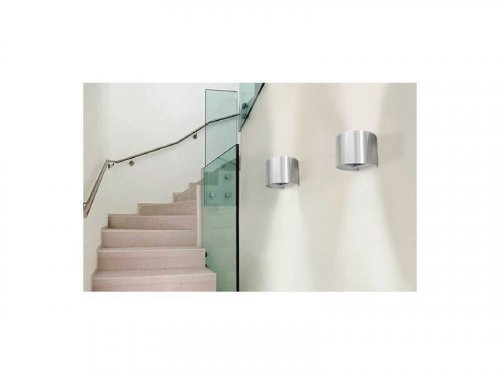 Настінний світильник Azzardo AZ1059 Leticia 2 (aluminium) (GM1112-ALU)