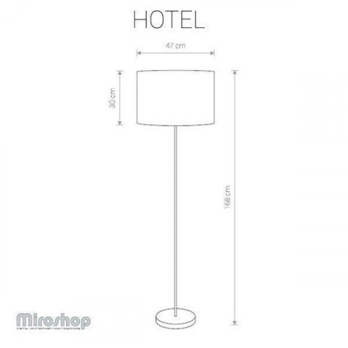 Торшер Nowodvorski 9300 HOTEL GRAY (11672)