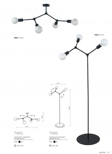 Торшер Nowodvorski 9137 TWIG (23530)