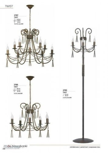 Торшер Nowodvorski 2765 TWIST (56763)