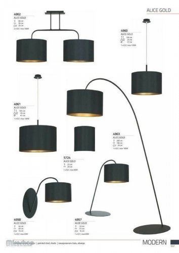 Торшер Nowodvorski 4963 ALICE Gold (57615)