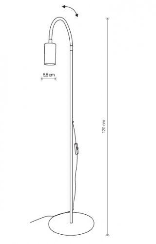 Торшер Nowodvorski 8934 EYE White (23948)