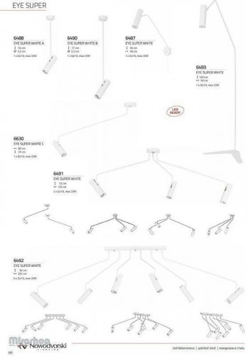 Торшер Nowodvorski 6493 EYE SUPER White (78595) 