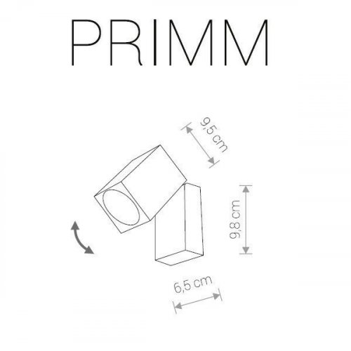 Настінний світильник Nowodvorski 9551 PRIMM (11796)