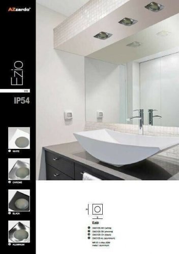 Світильник точковий Azzardo AZ0813 Ezio (white) (GM2105-WH) (76057)