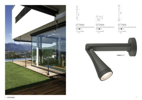 Парковий світильник Nowodvorski 9561 OTTAWA Graphite (12289)