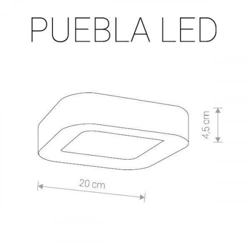 Стельовий світильник Nowodvorski 9513 PUEBLA LED (11738)