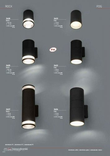 Уличный светильник Nowodvorski 3407 ROCK (58230)