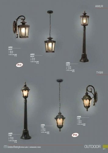 Вуличний світильник Nowodvorski 4686 TYBR (58255) 