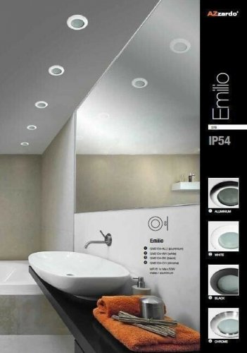 Світильник точковий Azzardo AZ0809 Emilio (black) (GM2104-BK) (76050)